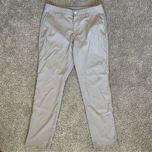 Bonobos Highland Tour Golf Pants Tan 34/32 Athletic Men’s Straight Lightweight